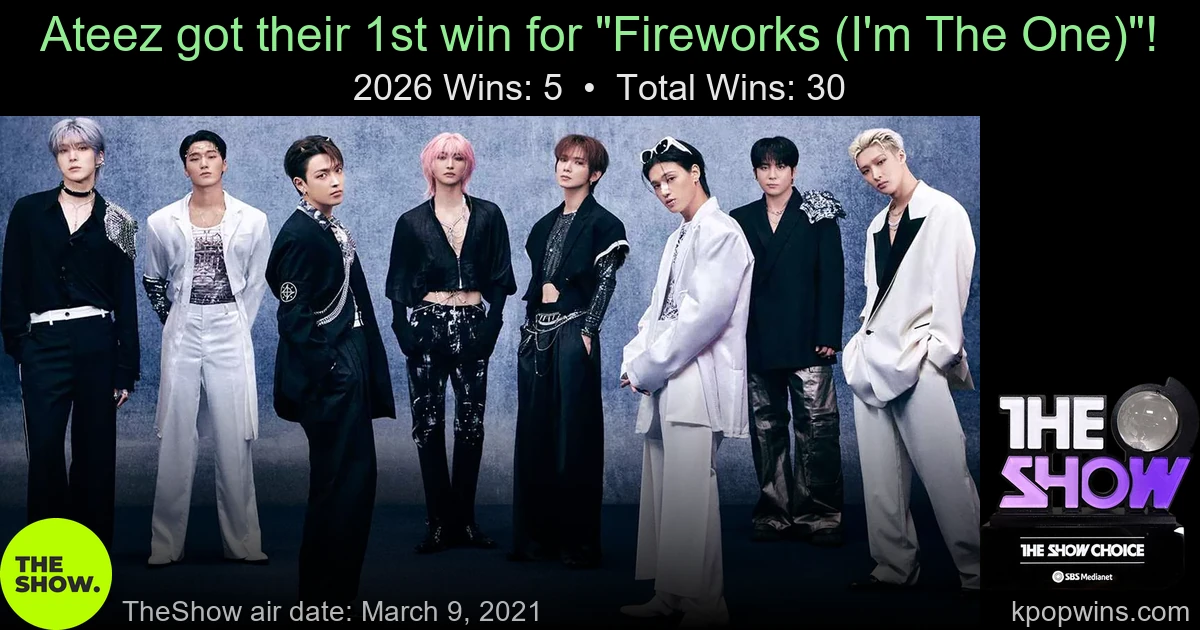 Ateez - Fireworks (I'm The One)